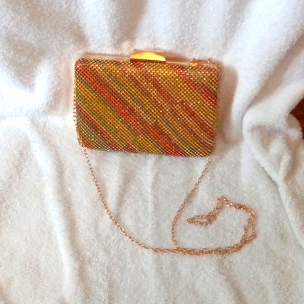 Rhinestone clutch